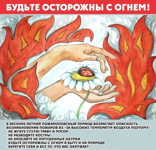 Памятка по пожарной безопасности в весенне-летний период Памятка по пожарной безопасности в весенне-летний период.